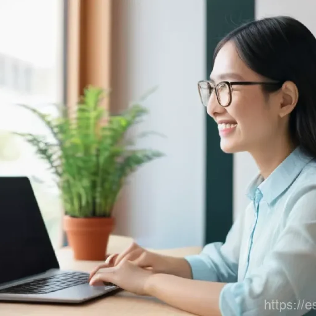 TESOL 자격증으로 가능한 비즈니스 모델 - **Prompt for Online Classes and Tutoring:**
A vibrant and enthusiastic female TESOL teacher, in ...