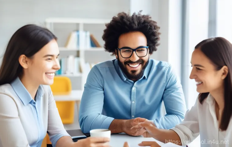 TESOL 강사 네트워킹 팁 - **Prompt 1: Global TESOL Community Interacting Online**
"A vibrant and diverse group of TESOL pr...